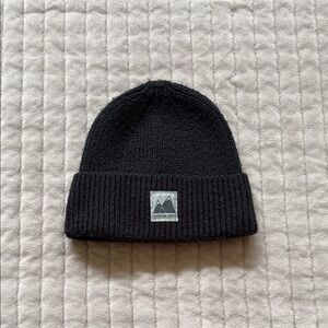 Zara Black Knit Kids Beanie